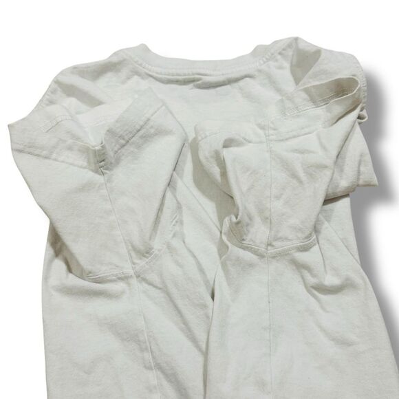 Carhartt Loose Fit White T Shirt Men’s Size Medium Short Sleeve Workwear Tee - Picture 6 of 8